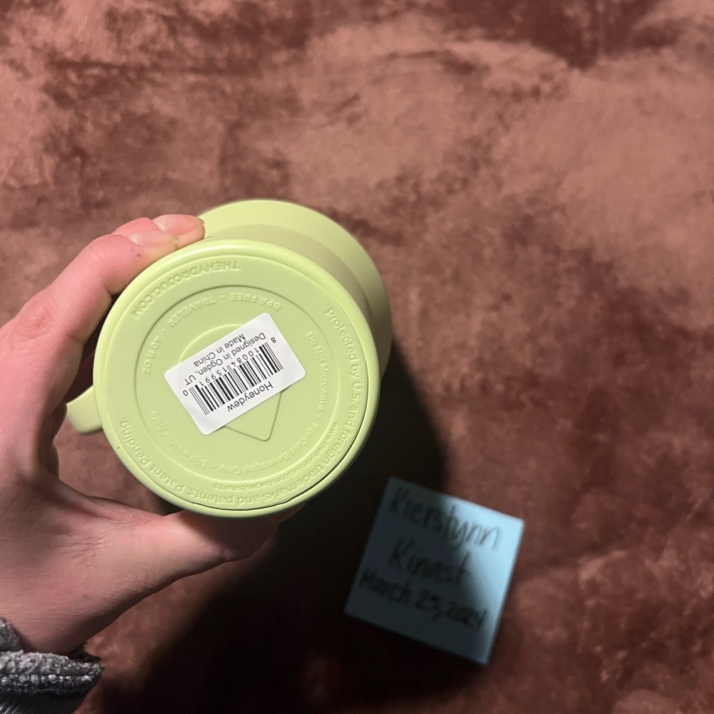 BNWT 40oz Hydrojug Traveler - Honeydew - Picture 8 of 9